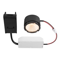 NEW TRIA®, led module, 2700K, 60°, FASE, zwart